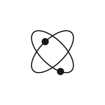 Wissenschaft, Atom-Symbol, EPS