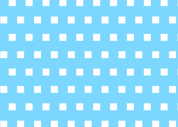 Quadrate auf blauem Hintergrund