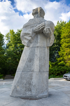 Granitdenkmal von Nikolaus Kopernikus in Chorzów