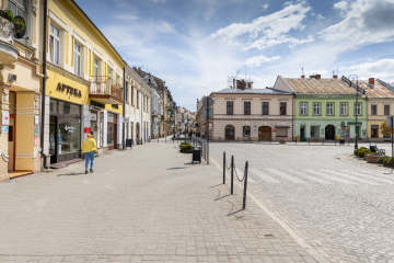 Stadtzentrum von Nowy Sącz
