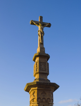 Historisches Sandsteinkreuz