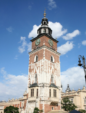 Rathaus Turm in Krakau