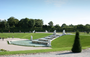 Brunnen im Belvedere in Wien