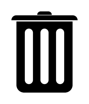 Papierkorb-Symbol