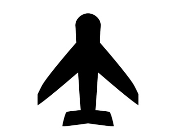 Flugzeug-Symbol