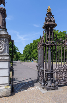 Coalbrookdale-Tor in den Kensington Gardens
