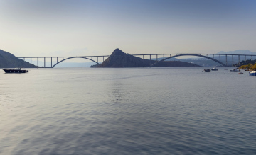 Brücke auf der Insel Krk