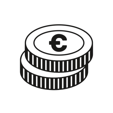 Euromünze-freies Symbol