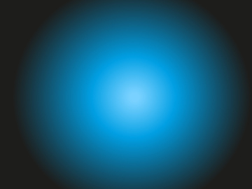 Schwarzer Farbverlauf mit blauer Mitte, Vektorhintergrund
