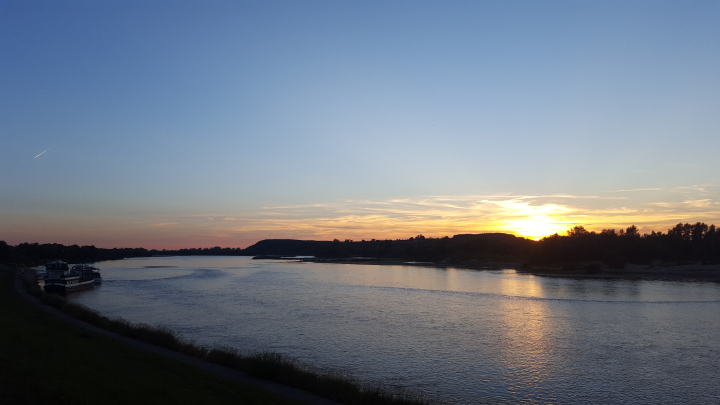 Breite Weichsel In Kazimierz Dolny