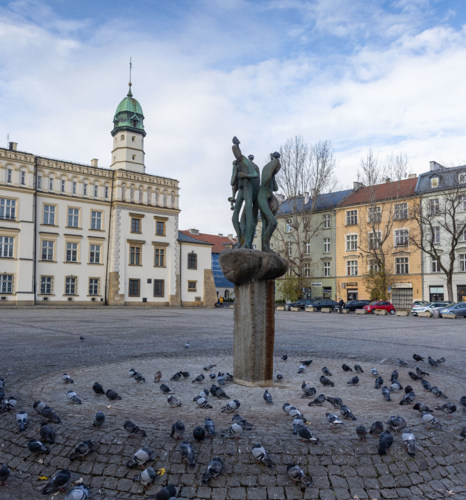 Wolnica-Platz in Krakau