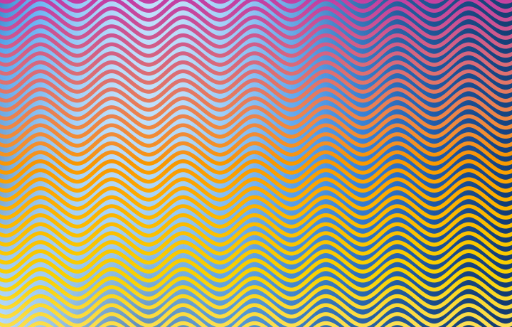 Bunter Hintergrund mit Wellenmuster