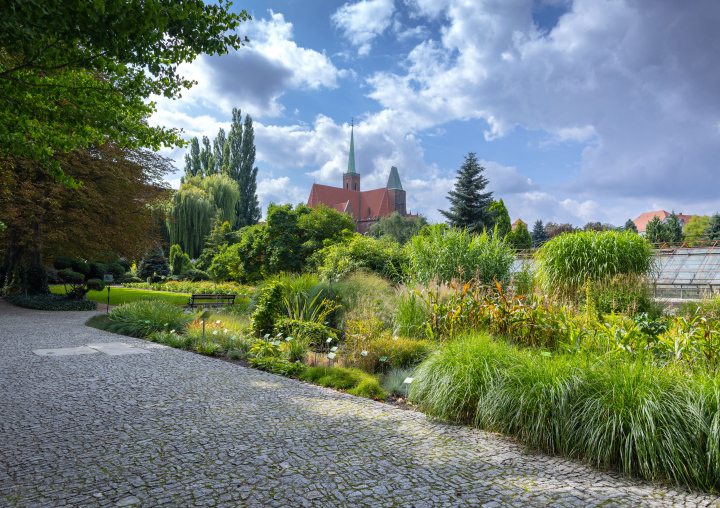 Der Botanische Garten in Breslau