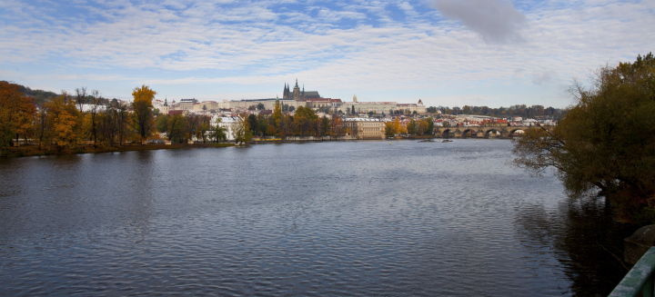 Blick auf Hradčany