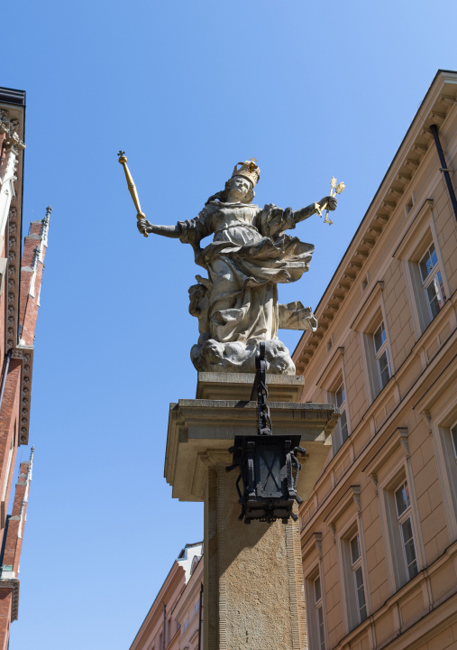 Figur Unserer Lieben Frau von der Gnade Krakau, ul. Jagiellońska