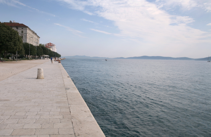 Promenade in Zadar