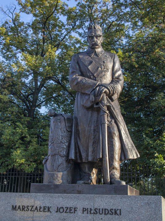 Józef Piłsudski Denkmal in Warschau