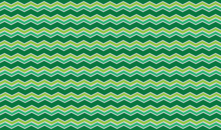 Grüner Zickzack, Vektorhintergrund