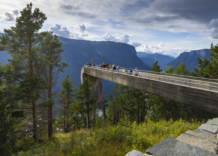 Stegastein – ein Aussichtspunkt in Norwegen