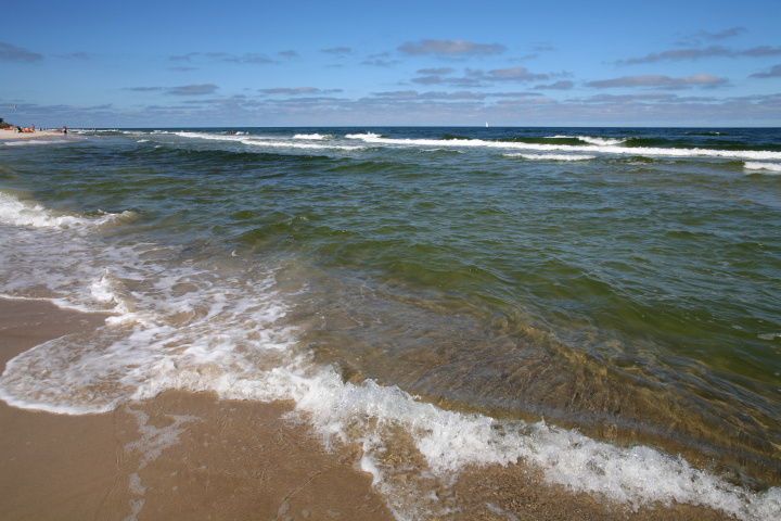 Breite Strände an der Ostsee