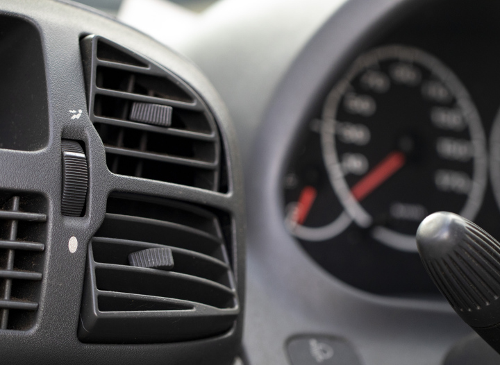 Entlüftung in einem Van