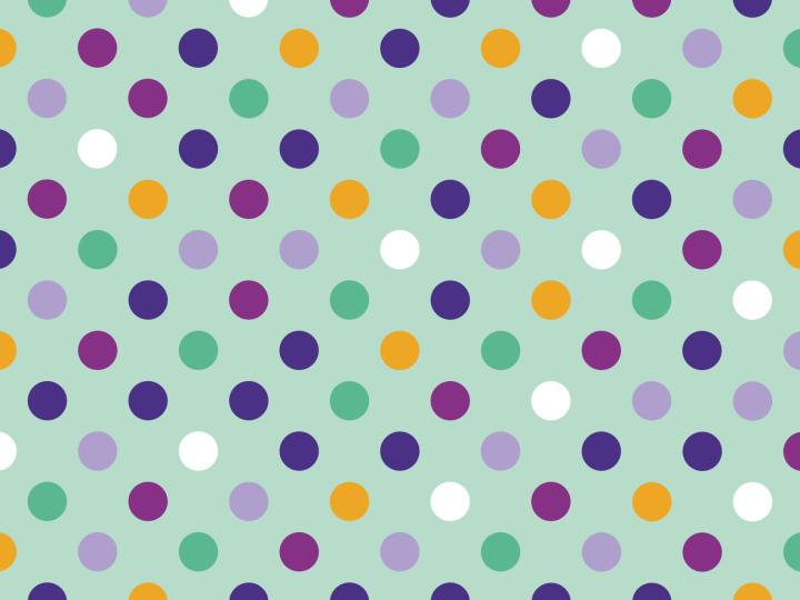 Vektorhintergrund mit bunten Tupfen