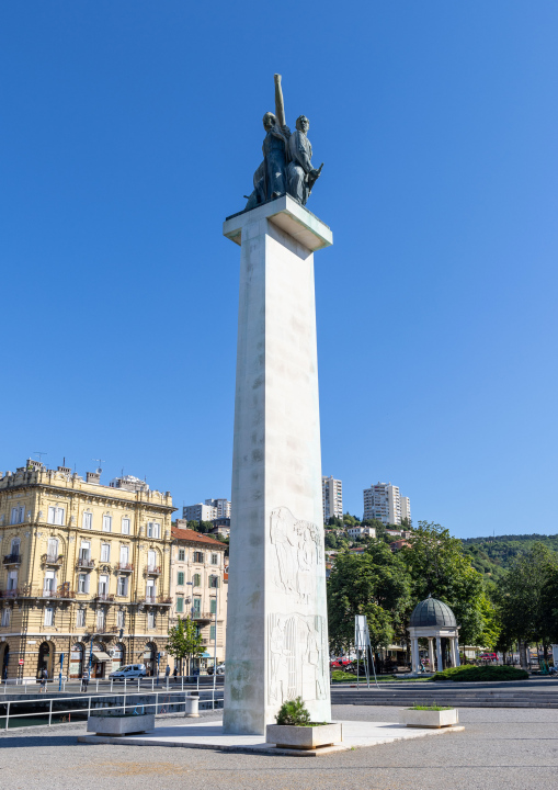 Denkmal zur Befreiung von Rijeka in Kroatien