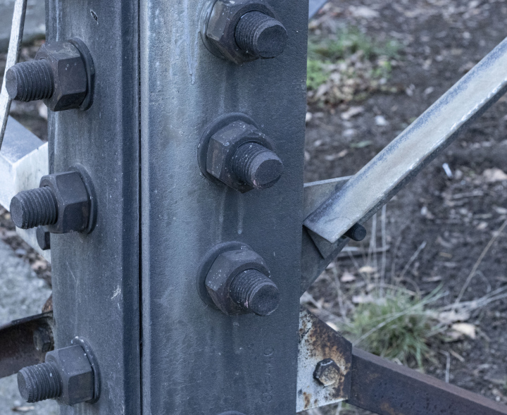 Geschraubte Stahlkonstruktion