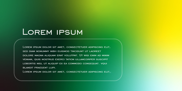 Grün-gelber Farbverlauf, Vektorhintergrund-Download mit Platz für Ihren Text