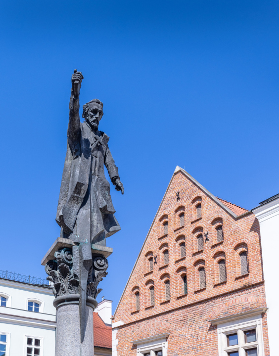 Denkmal für Fr. Piotr Skarga in Krakau