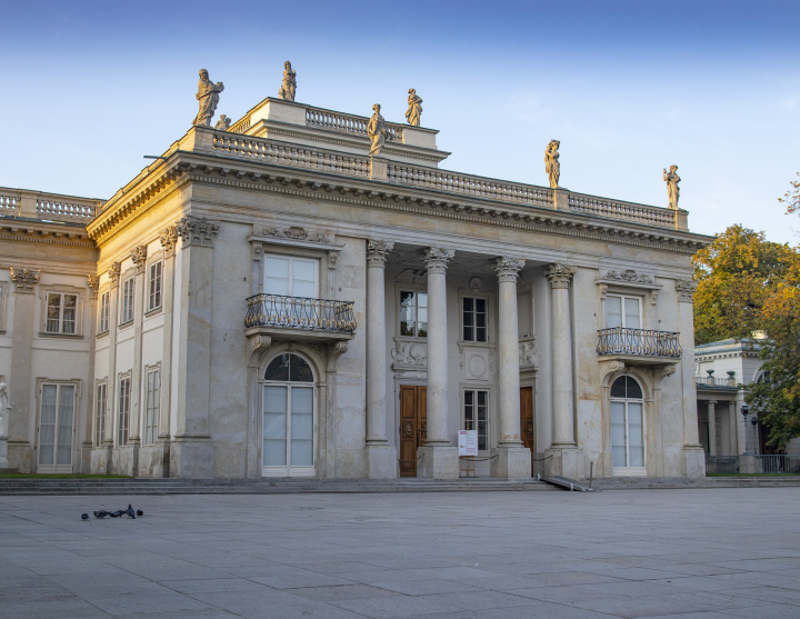 Der Palast auf der Insel, Łazienki Królewskie in Warschau