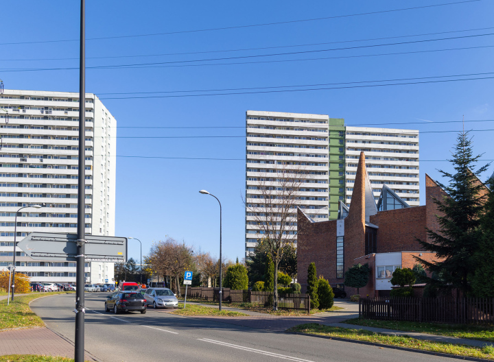 Wohnsiedlung Tysiąclecia in Katowice