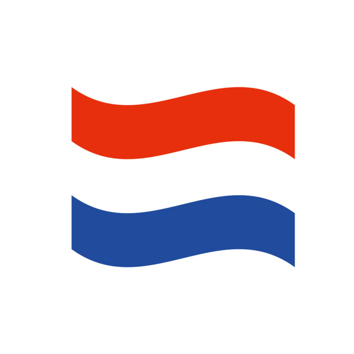 Niederlande Flaggenvektor