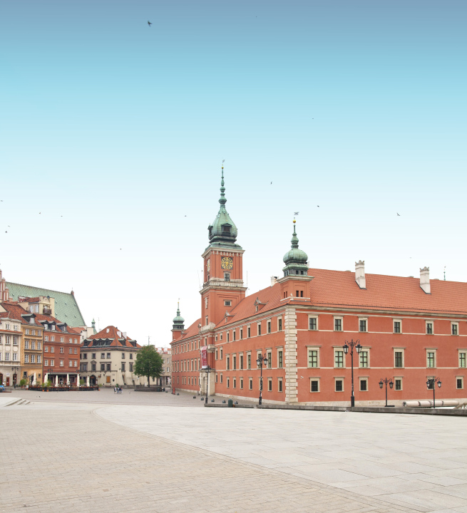 Schlossplatz in Warschau