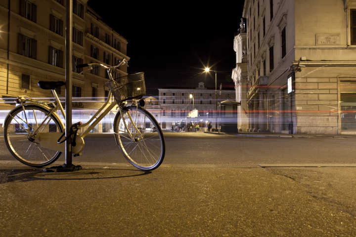 Nacht-Eskapade mit dem Fahrrad