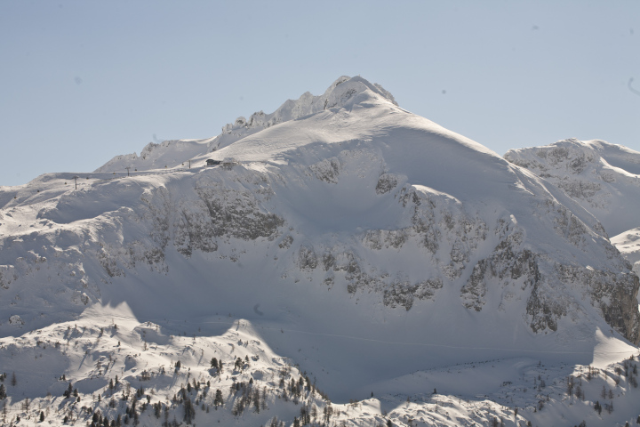 Alpen im Schnee