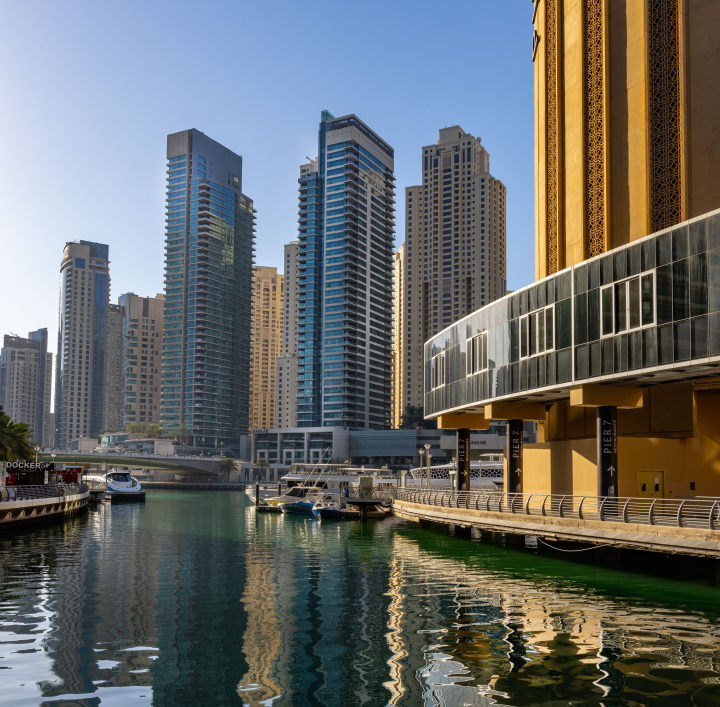 Dubai Marina. Wohnungen in Dubai.
