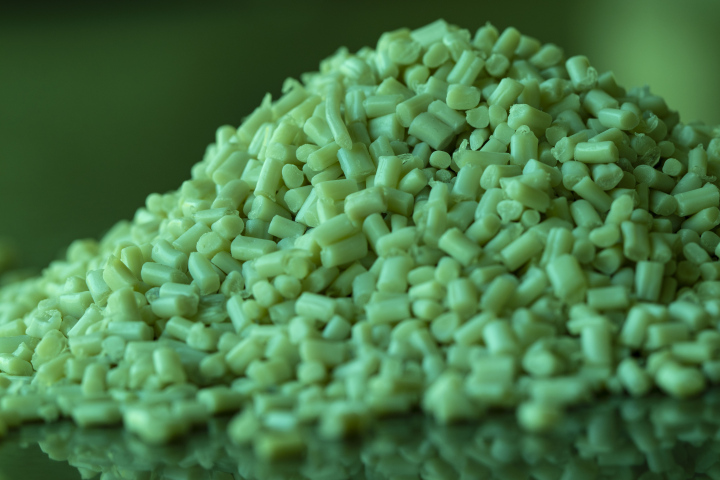 Grünes Granulat