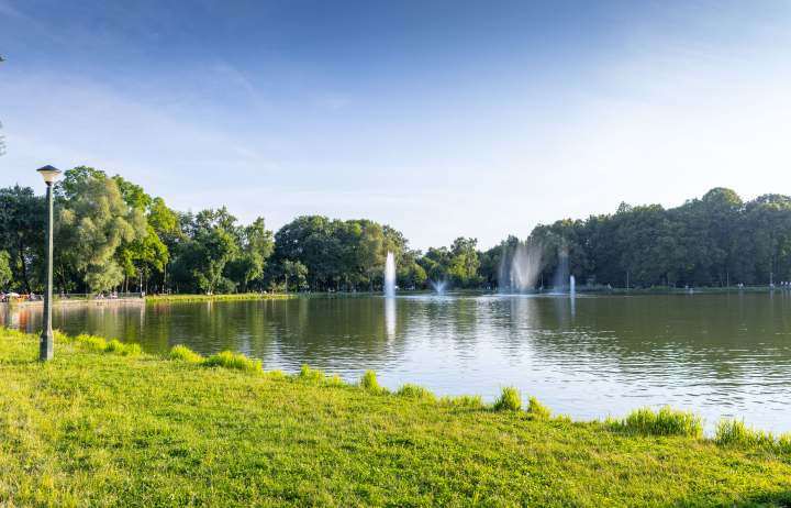 Stausee in Nowa Huta