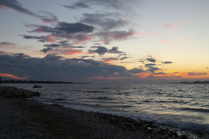 Sonnenuntergang am Meer