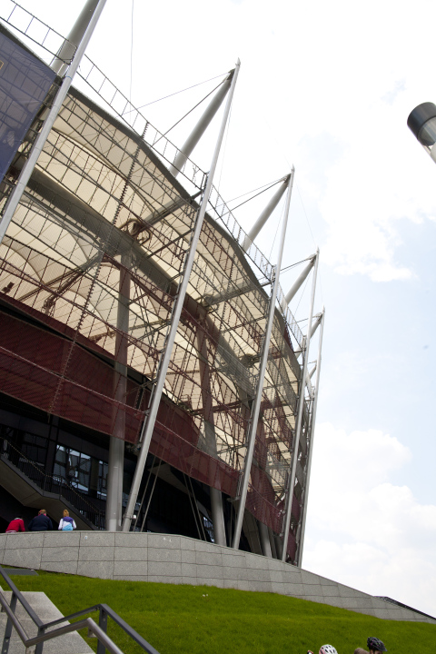 Nationalstadion von außen