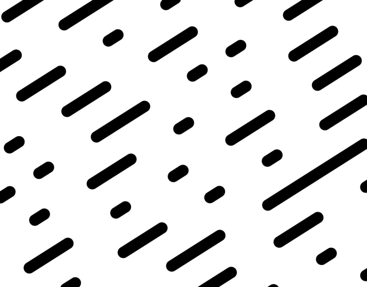 Schwarze geneigte Formen