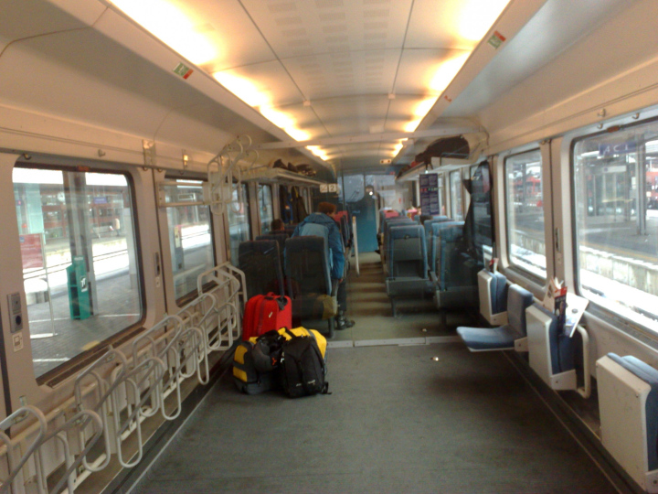 Eisenbahnwagen Interieur