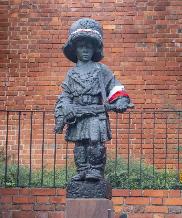 Denkmal für den kleinen Aufständischen in Warschau