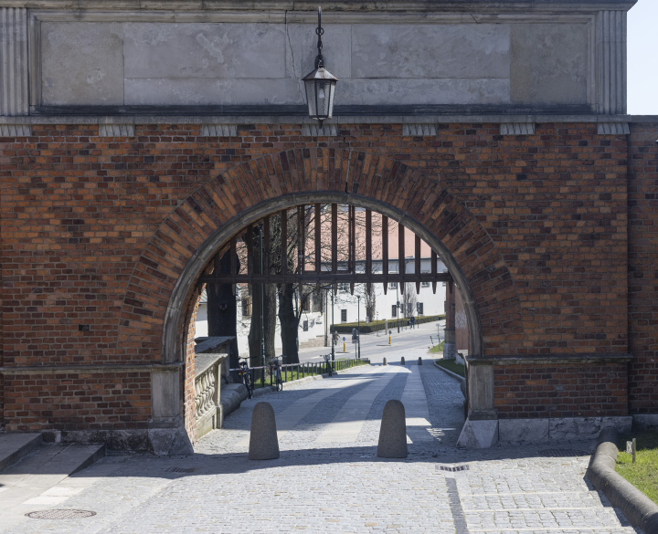 Wawel - historisches Eingangstor, Eingang