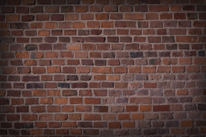 Old Brick Wall, Vignettenhintergrund herunterladen