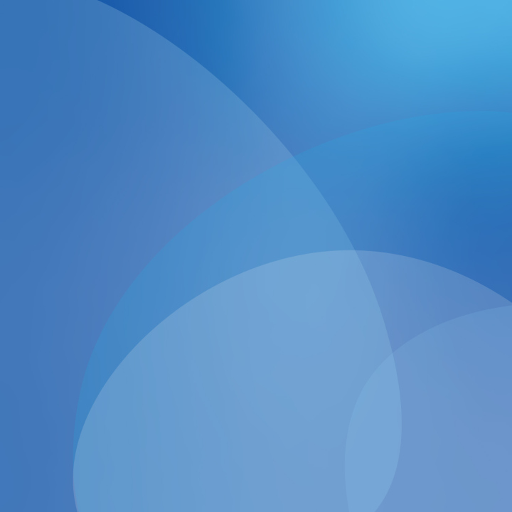 Vektorblauer Hintergrund mit hellen ovalen Formen