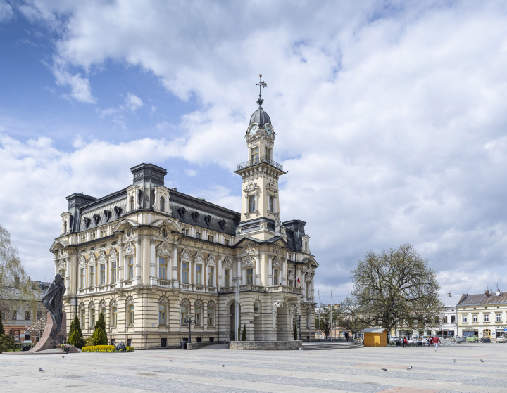 Rathaus Nowy Sączą