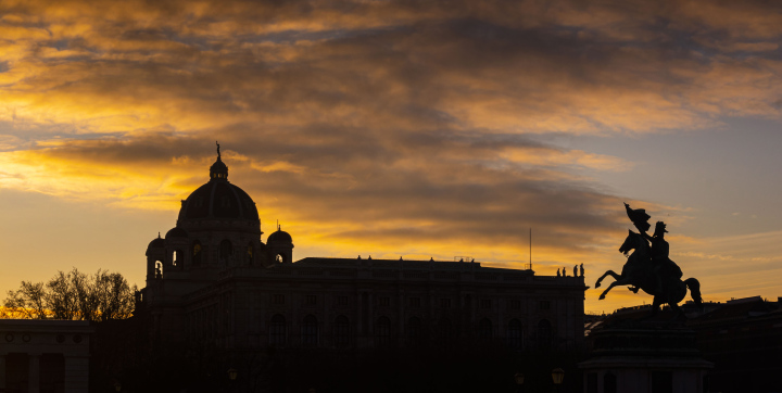 Historische Gebäude in Wien