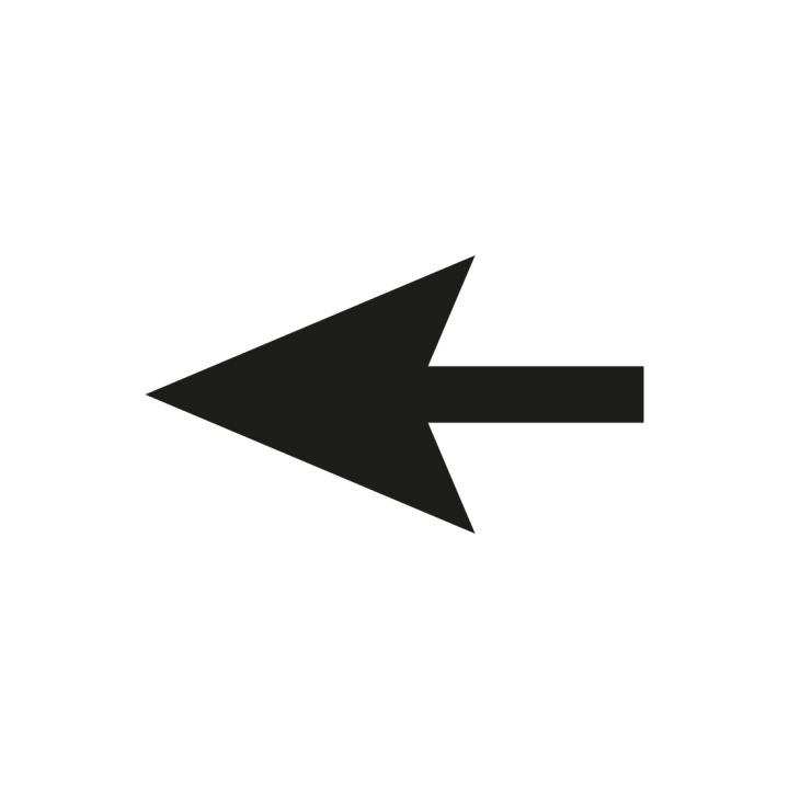 Symbol für scharfen Pfeilvektor